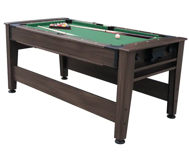 Walker & Simpson Petroni 6ft Combo Pool and Hockey Table in Mahogany