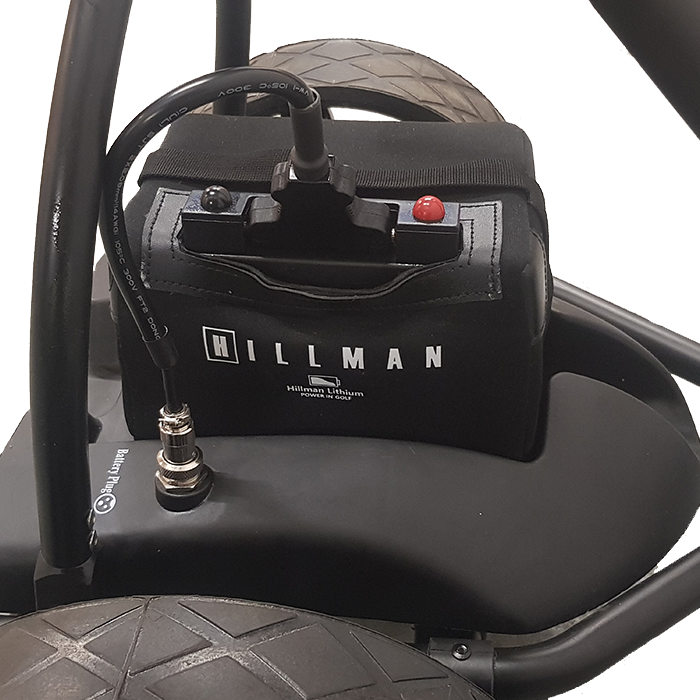 Hillman Lithium Golf Trolley 22ah - 36 Hole Battery Set