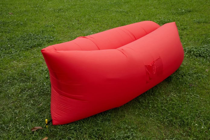 Air King Inflatable Lounger Red