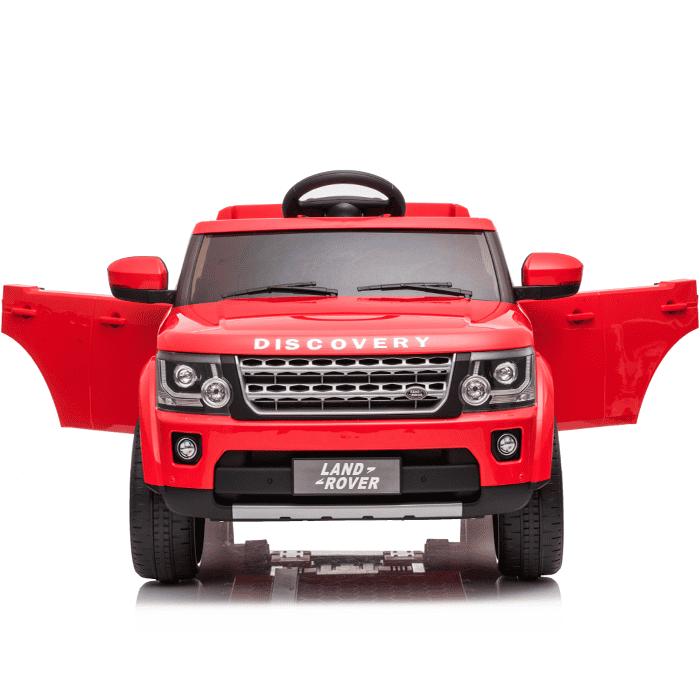 Kids Electric Ride On Land Rover Discovery 12v Single Seat Red - Image 9