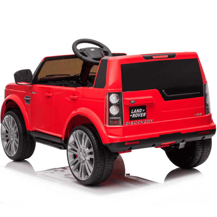 Kids Electric Ride On Land Rover Discovery 12v Single Seat Red - Image 13