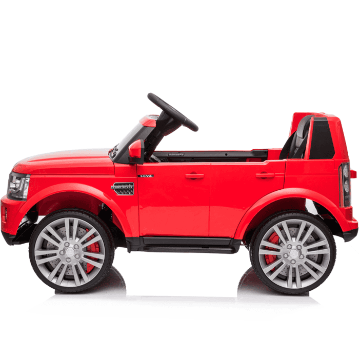 Kids Electric Ride On Land Rover Discovery 12v Single Seat Red - Image 14