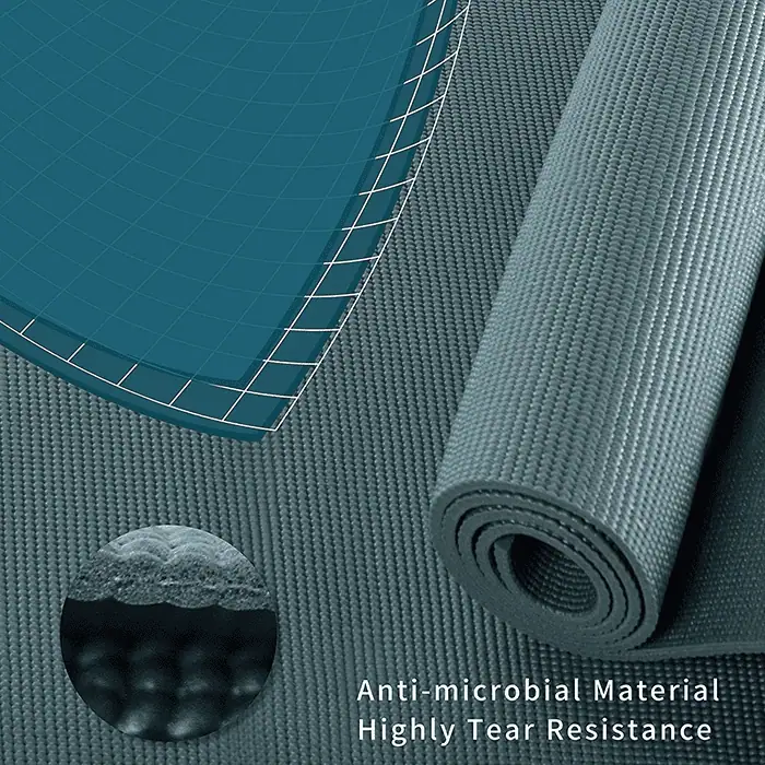 PROIRON Green Yoga Mat with Free Carry Bag