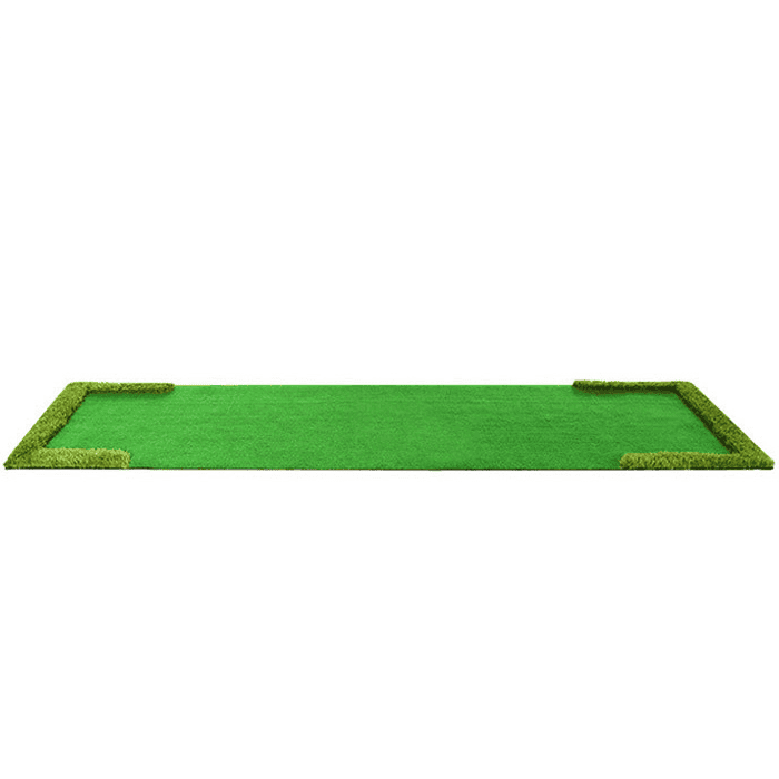 Hillman PGM Portable Artificial Turf Golf Putting Green with Auto-Return Putting Cup