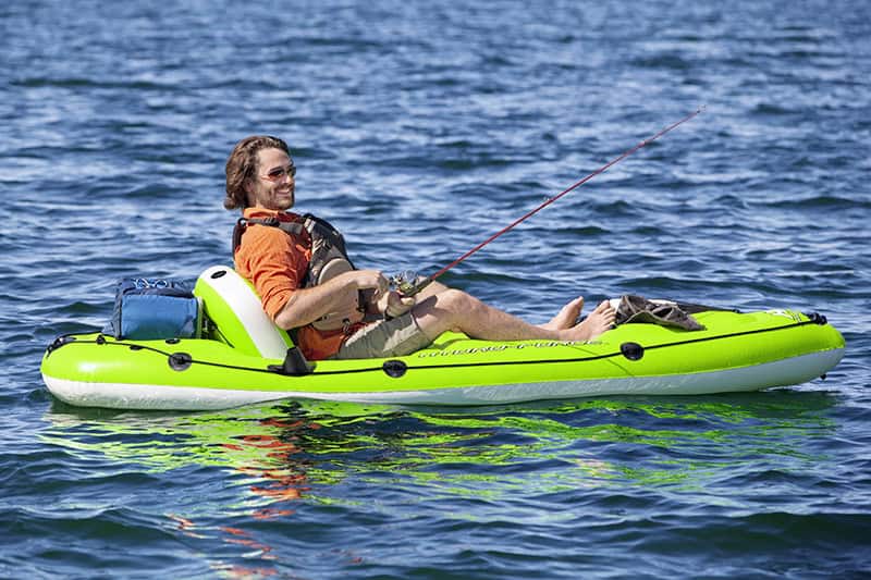Bestway Hydro‑Force™ Koracle™ X1 - 1 Person Sit‑On Inflatable Fishing Kayak Set
