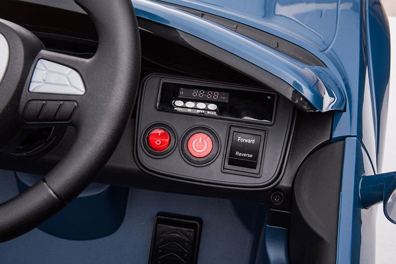Kids Electric Ride On 12V Dodge Challenger Blue