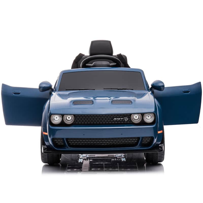 Kids Electric Ride On 12V Dodge Challenger Blue