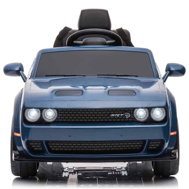 Kids Electric Ride On 12V Dodge Challenger Blue