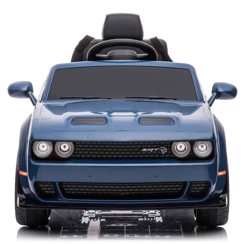 Kids Electric Ride On 12V Dodge Challenger Blue