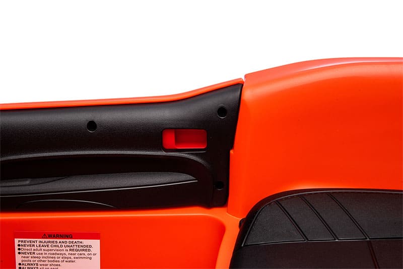 Kids Electric Ride On 12V Dodge Challenger Orange