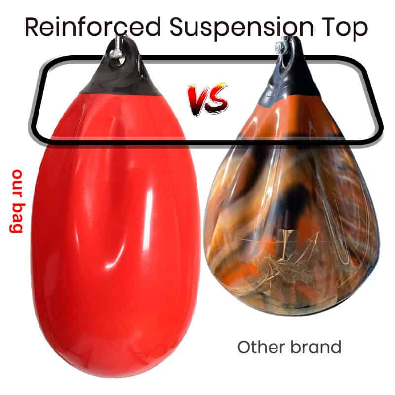 Ironman Ultimate Aqua Punching Bag Red