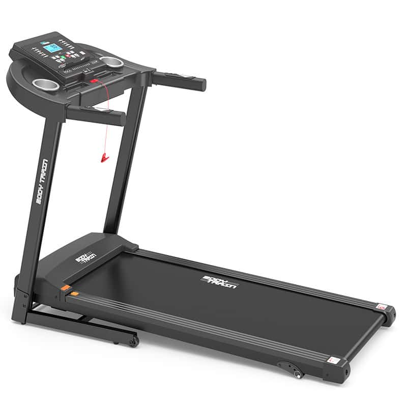 BodyTrain S600 Motorised Folding Bluetooth Treadmill