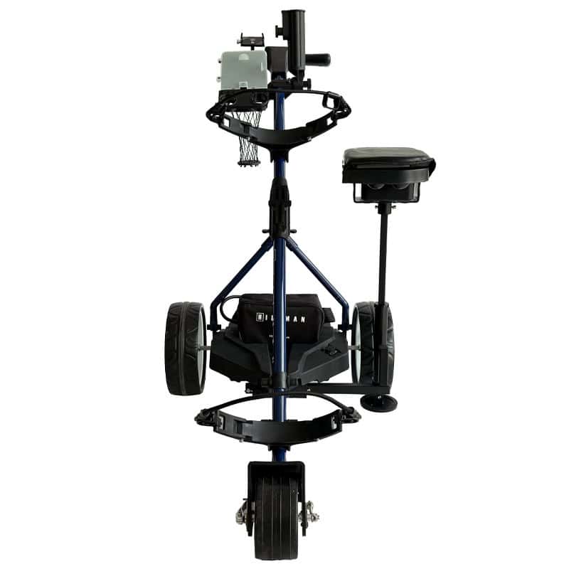 Hillman Lithium Caddie Blue Electric Golf Trolley