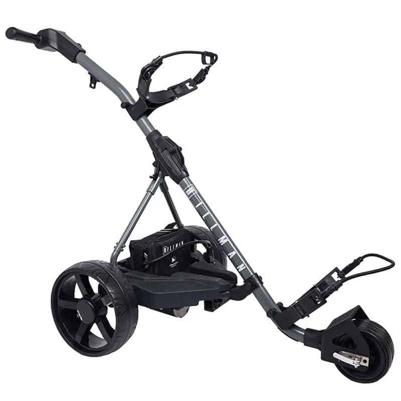 Hillman Lithium Caddie Gunmetal Grey Electric Golf Trolley