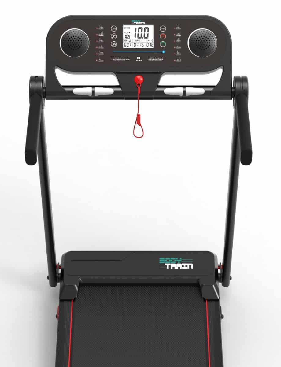 BodyTrain T-118 Motorised Folding Bluetooth Treadmill