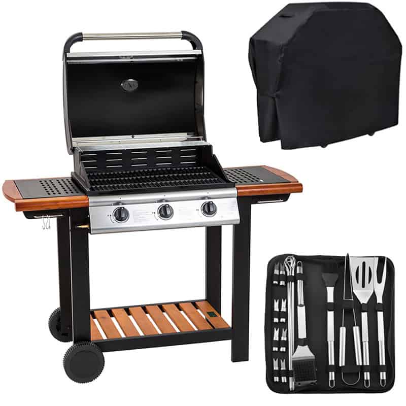 Embermann Modena 3 Burner Gas Barbecue
