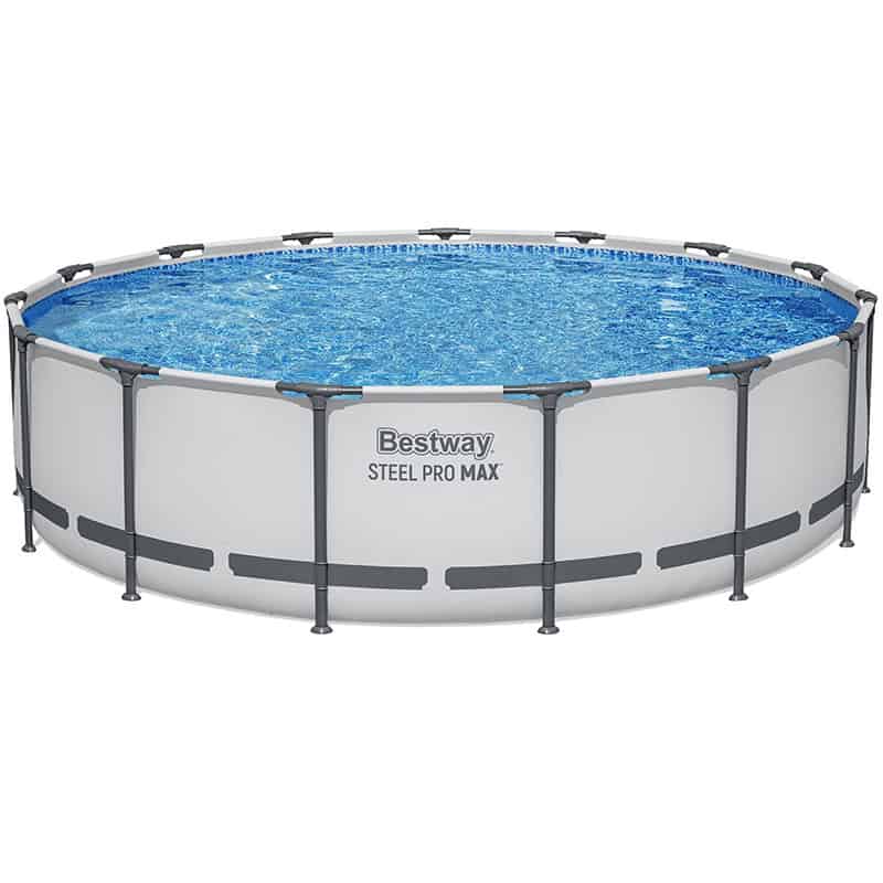 Bestway 15ft x 42inch Steel Pro Max™ Above Ground Swimming Pool With Filter Ladder & Cover