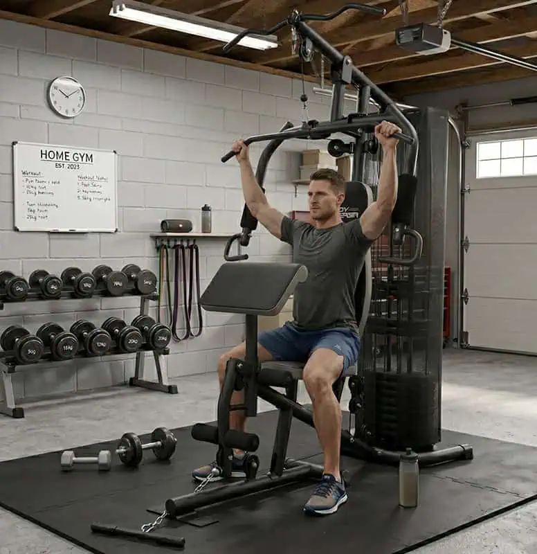 BodyTrain ES-422 Single Station Home Multi Gym 45kg Weight Stack