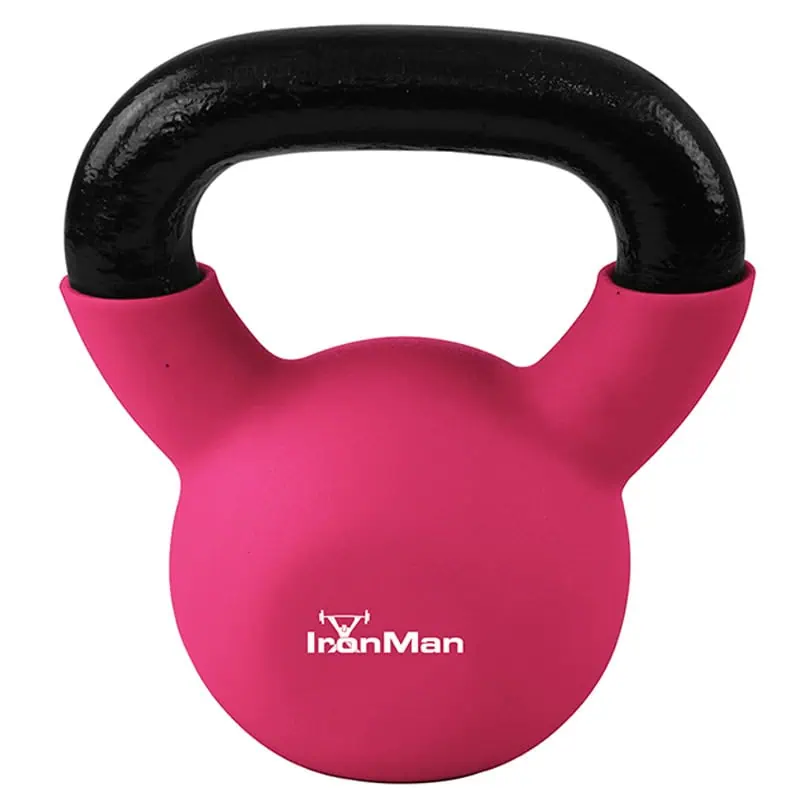 Ironman 14kg Cast Iron Coated Kettlebell
