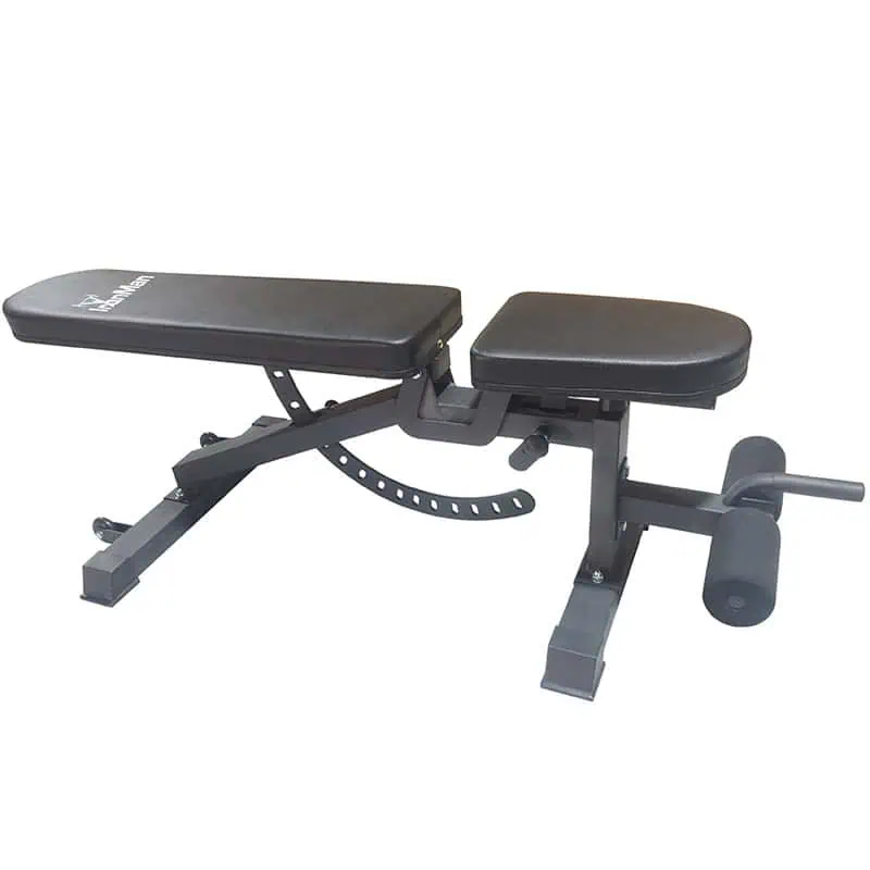 Ironman Professional Weight Training Bench & 20kg Pump Barbell Set - Image 13