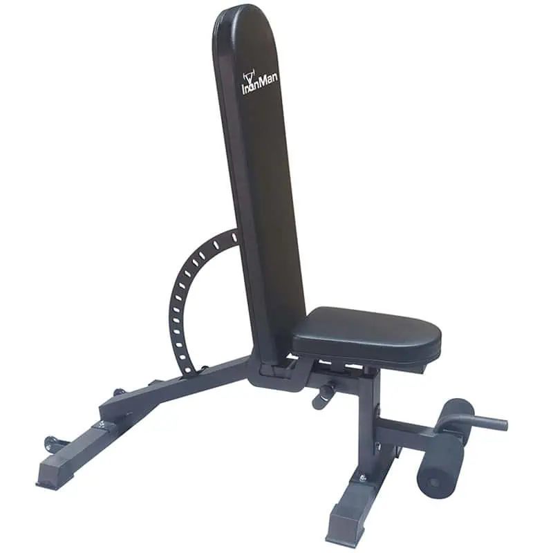 Ironman Professional Weight Training Bench & 20kg Pump Barbell Set - Image 11