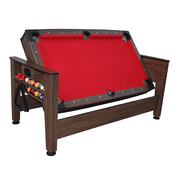 Air King 6ft Pool & Air Hockey Combination Table with Mahogany Body - Image 9