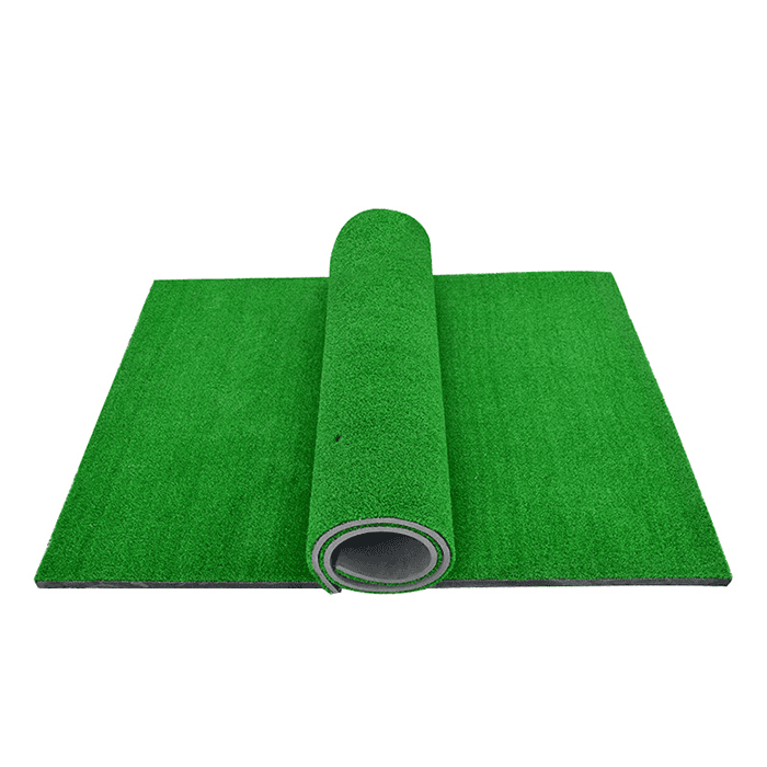 Hillman Golf Artificial Turf Large Practice Mat with Rubber Tee