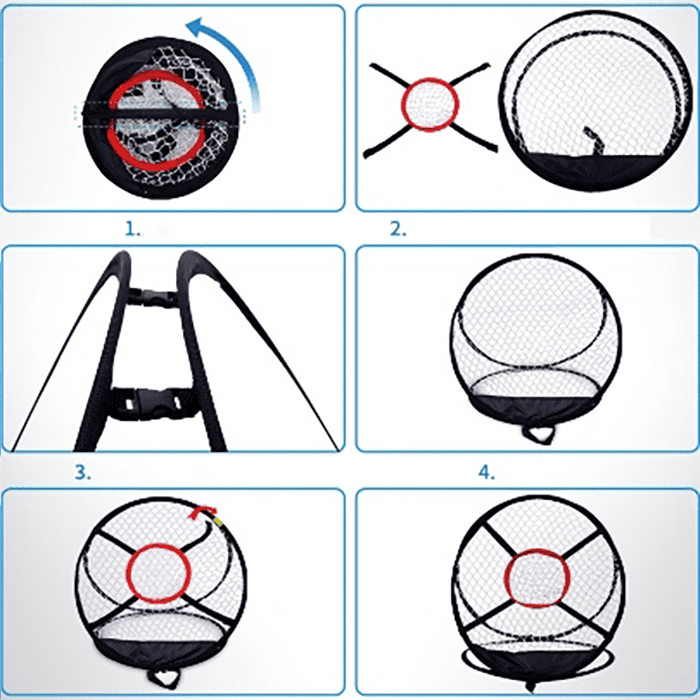 Hillman PGM Portable Pop up Golf Training Net - Image 6