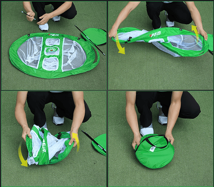Hillman PGM Portable Pop up Deluxe Golf Training Net