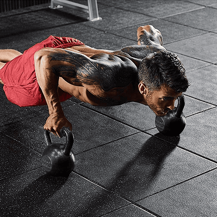 Ironman Pro 4kg Cast Iron Kettlebell