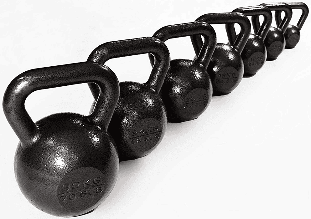 Ironman Pro 4kg Cast Iron Kettlebell