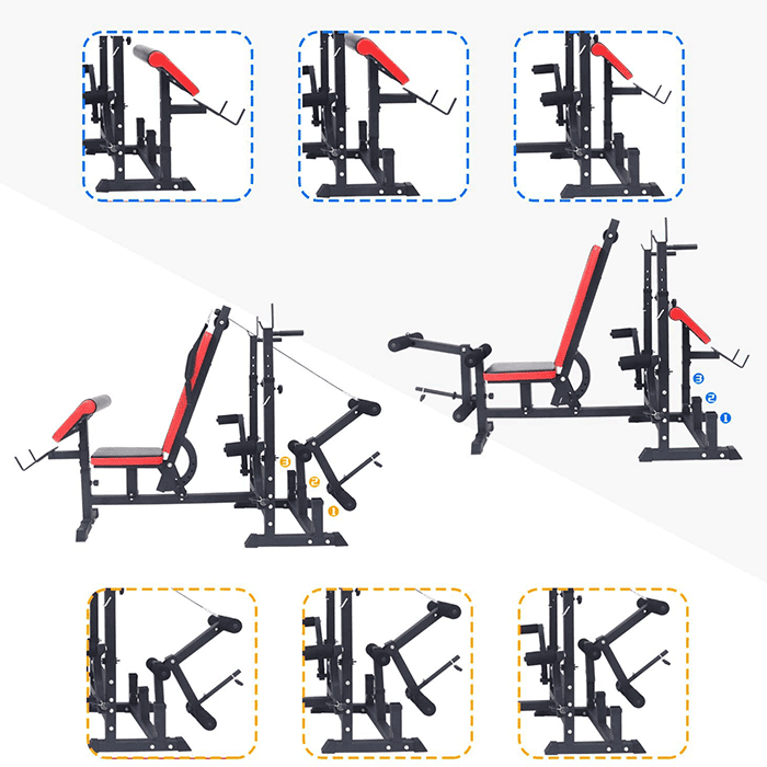 BodyTrain Deluxe Weight Bench - Image 10