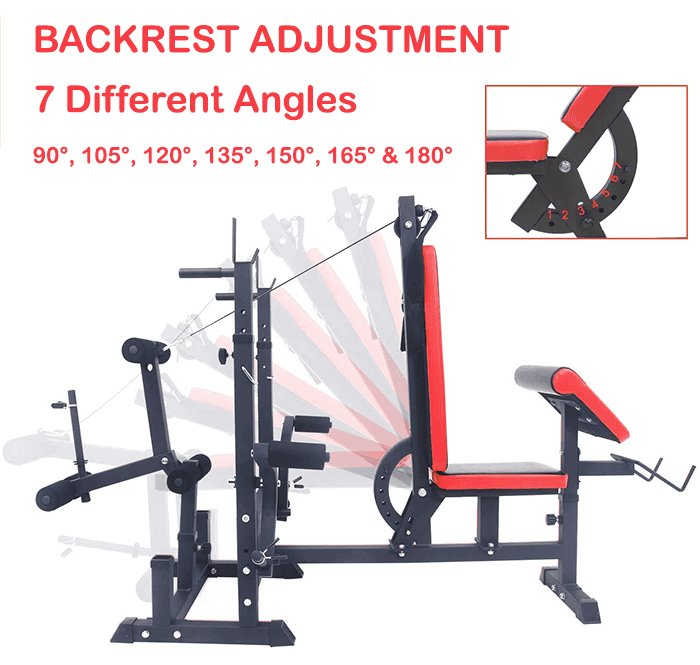 BodyTrain Deluxe Weight Bench - Image 11