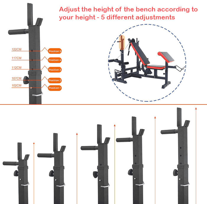 BodyTrain Deluxe Weight Bench - Image 13