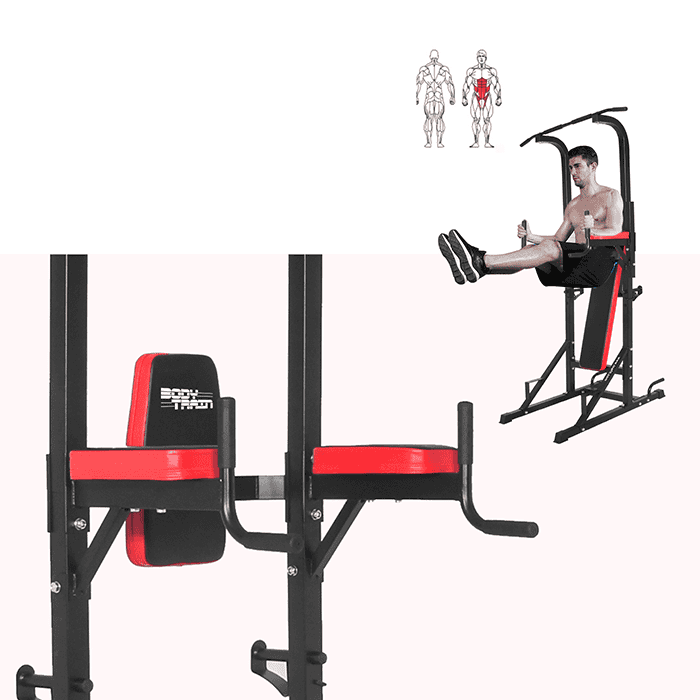 BodyTrain Power Tower and Weight Bench