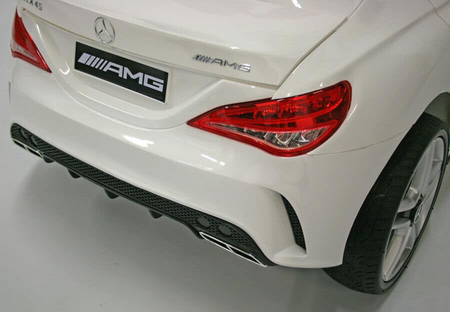 Kids Electric Car Mercedes CLA45 AMG 12v - White Gloss LICENCED PRODUCT - Image 10