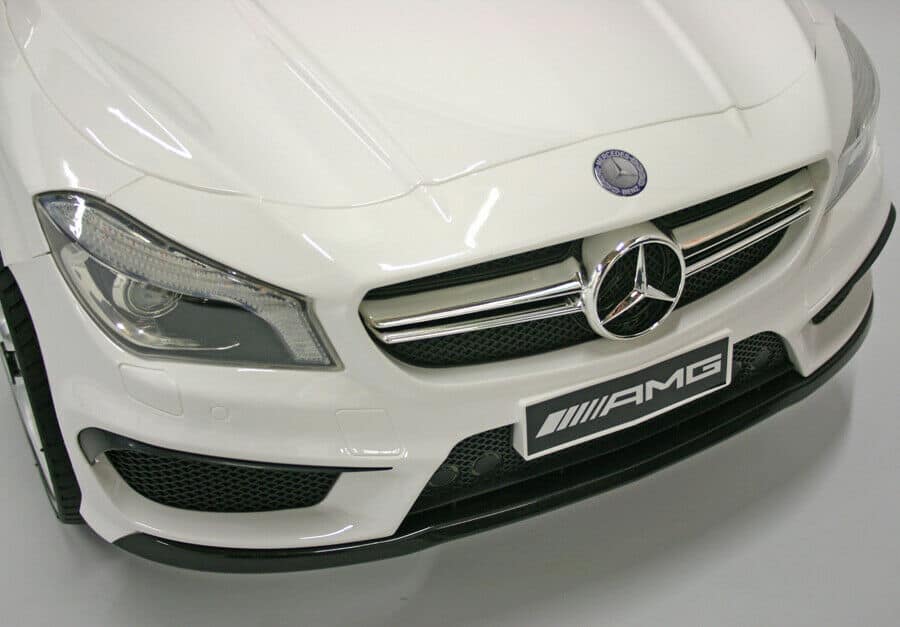 Kids Electric Car Mercedes CLA45 AMG 12v - White Gloss LICENCED PRODUCT - Image 12
