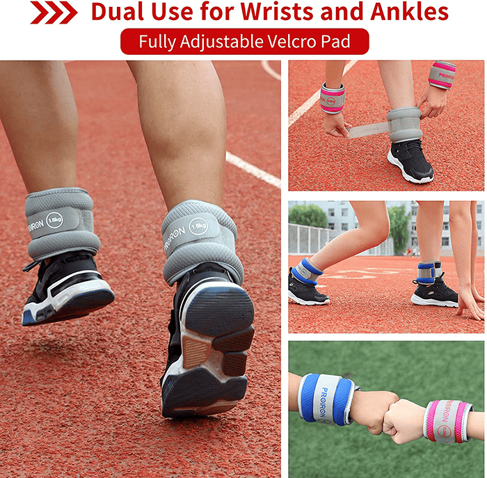 PROIRON 1.5kg Ankle Weights