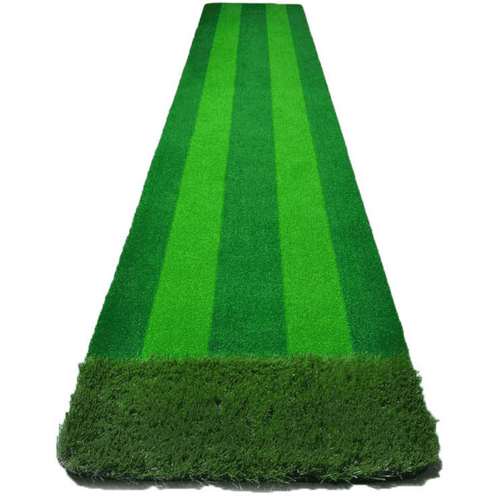 Hilllman PGM Two-Tone Artificial Turf Golf Putting Green with Auto-Return Putting Cup