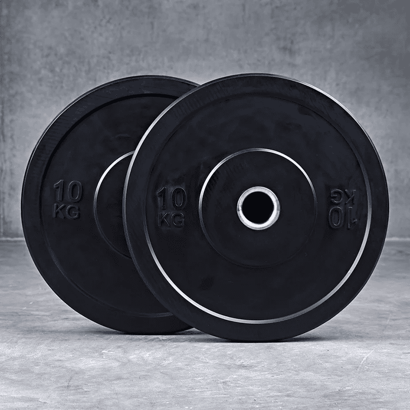 Ironman 100kg Olympic Bumper Weight Set with 72" Olympic Weight Bar