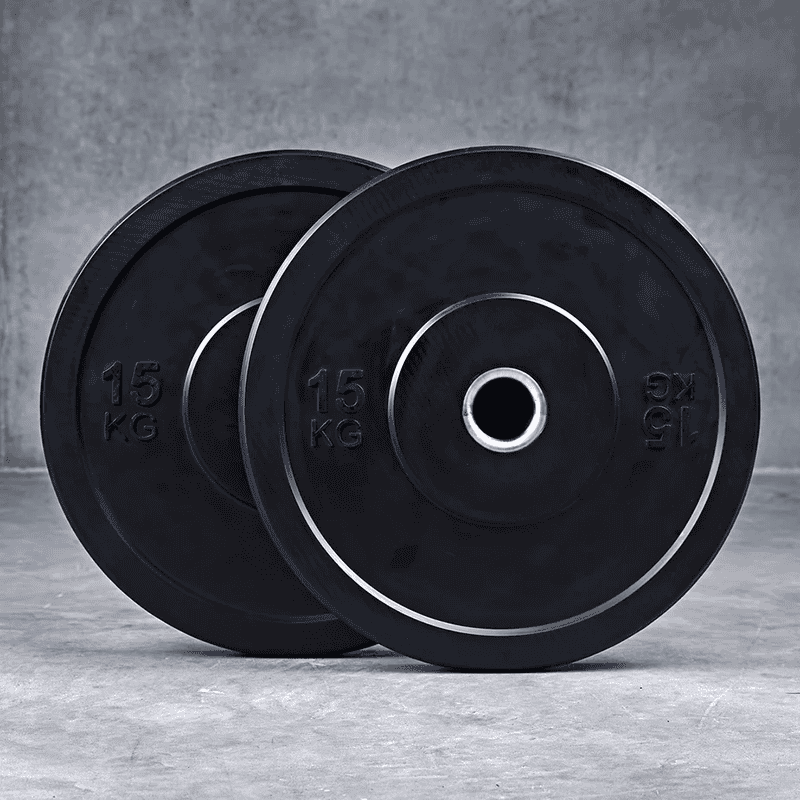 Ironman 100kg Olympic Bumper Weight Set with 72" Olympic Weight Bar