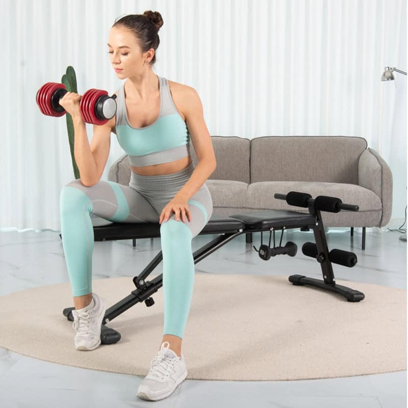 BodyTrain Foldable Adjustable Weight Bench - Image 10