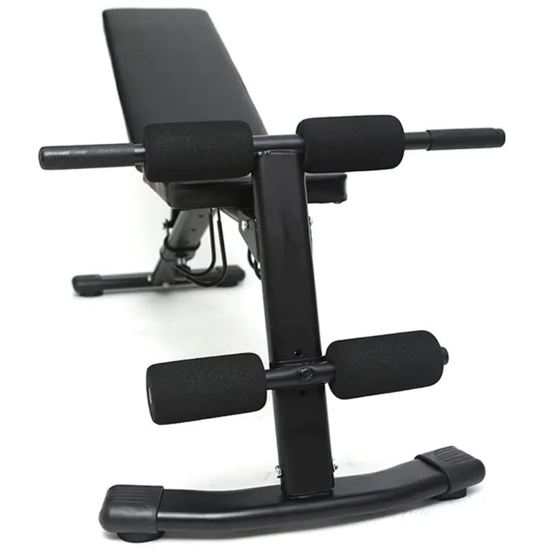 BodyTrain Adjustable Squat & Bench Press Rack with Foldable Adjustable Weight Bench Package