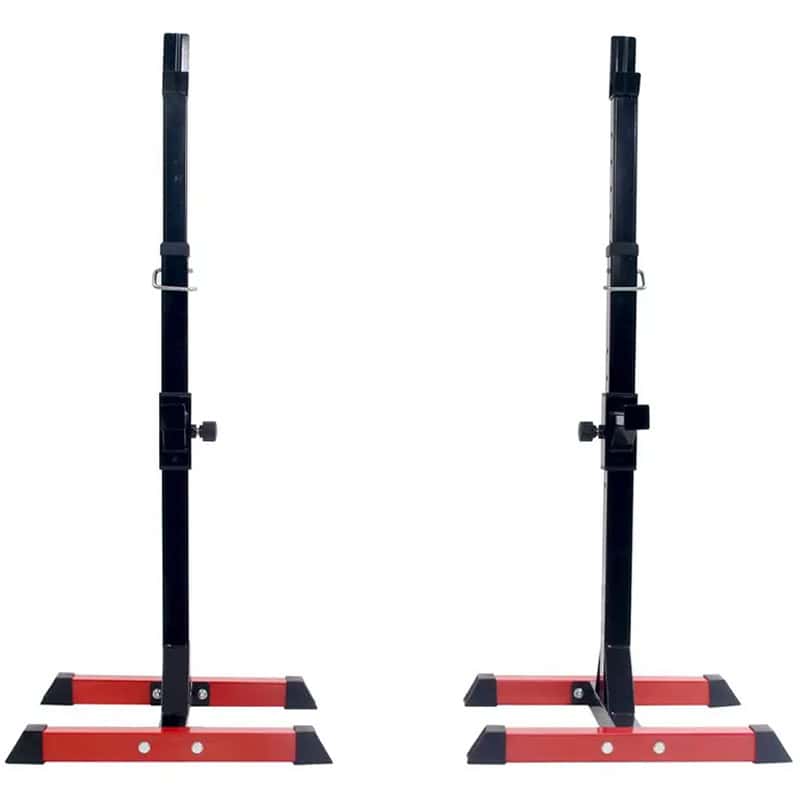 BodyTrain Adjustable Power Squat Rack Barbell Stands - Image 8