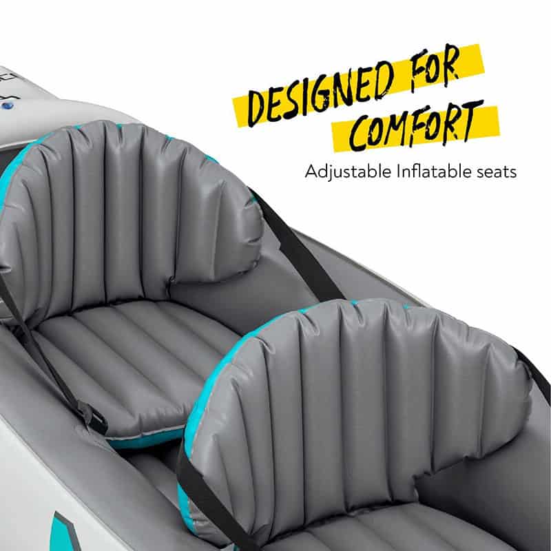 Bestway Hydro‑Force™ Rapid Elite 2 Person Inflatable Kayak Set