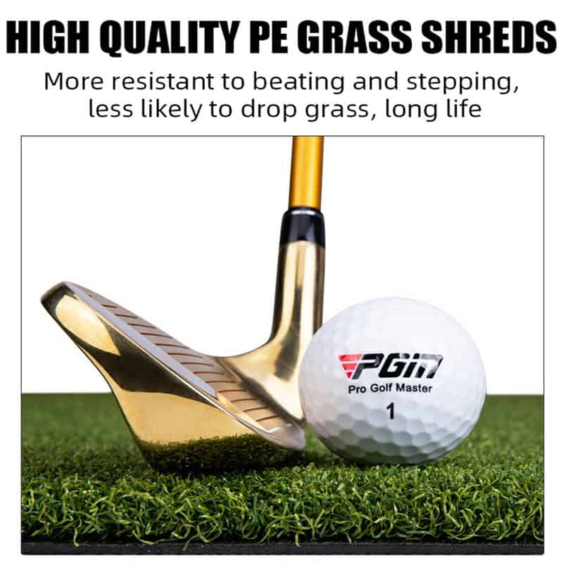 Hillman Golf 1.5m Deluxe Practice Mat with Rubber Tee