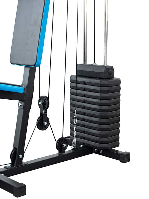 BodyTrain HG-460 Single Station Home Multi Gym with 66kg Weight Stack