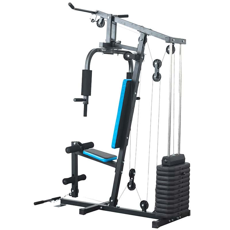 BodyTrain HG-460 Single Station Home Multi Gym with 66kg Weight Stack