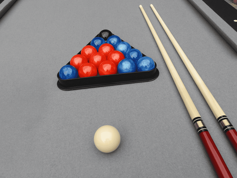 Walker & Simpson Vegas Deluxe 6ft Slate Pool Table with Dining Top