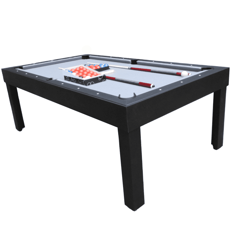 Walker & Simpson Vegas Deluxe 7ft Slate Pool Table with Dining Top